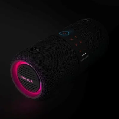 Police Portable Speaker - Black